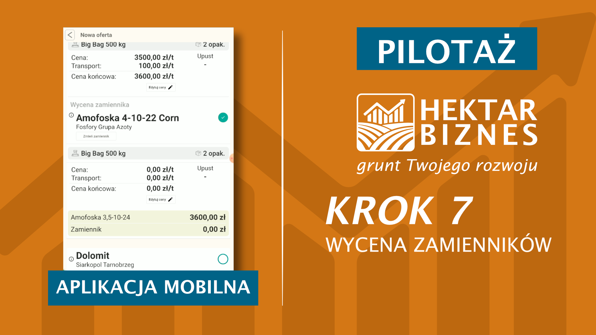 Samouczek - Hektar Biznes - Krok 7