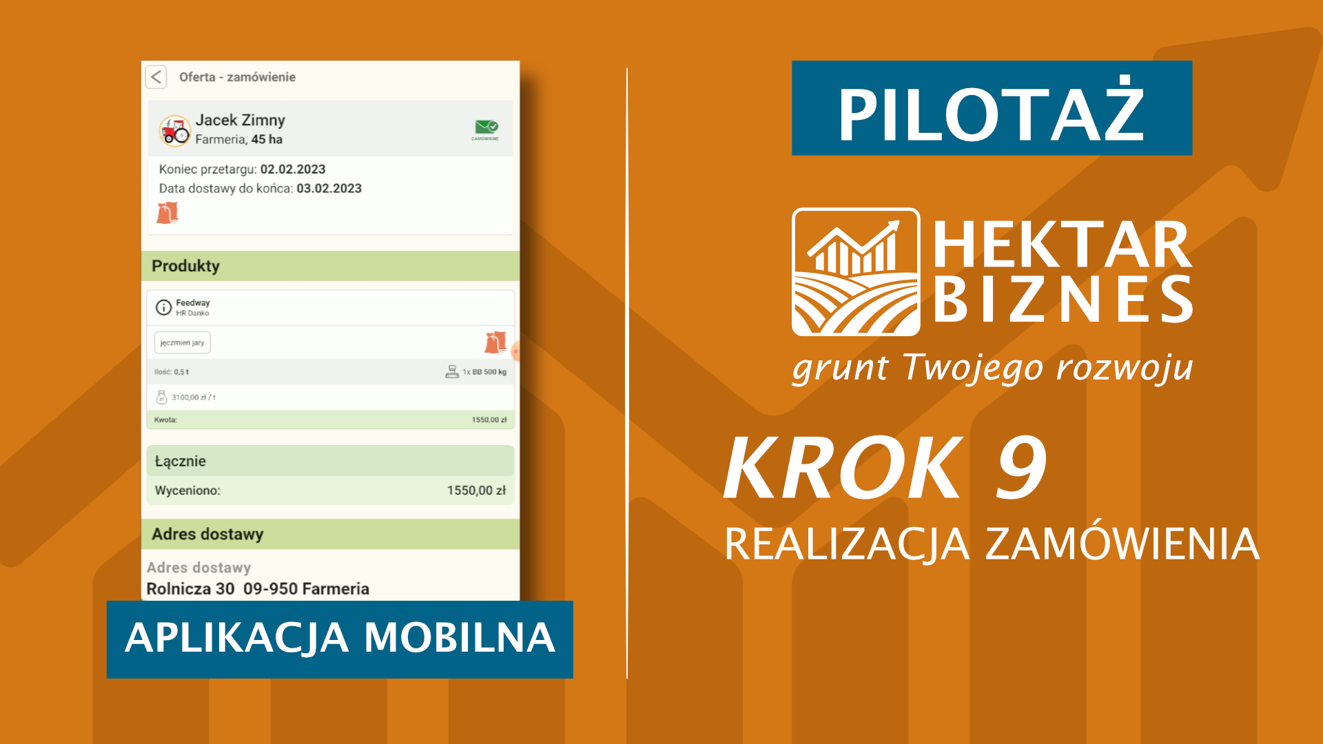 Samouczek - Hektar Biznes - Krok 9