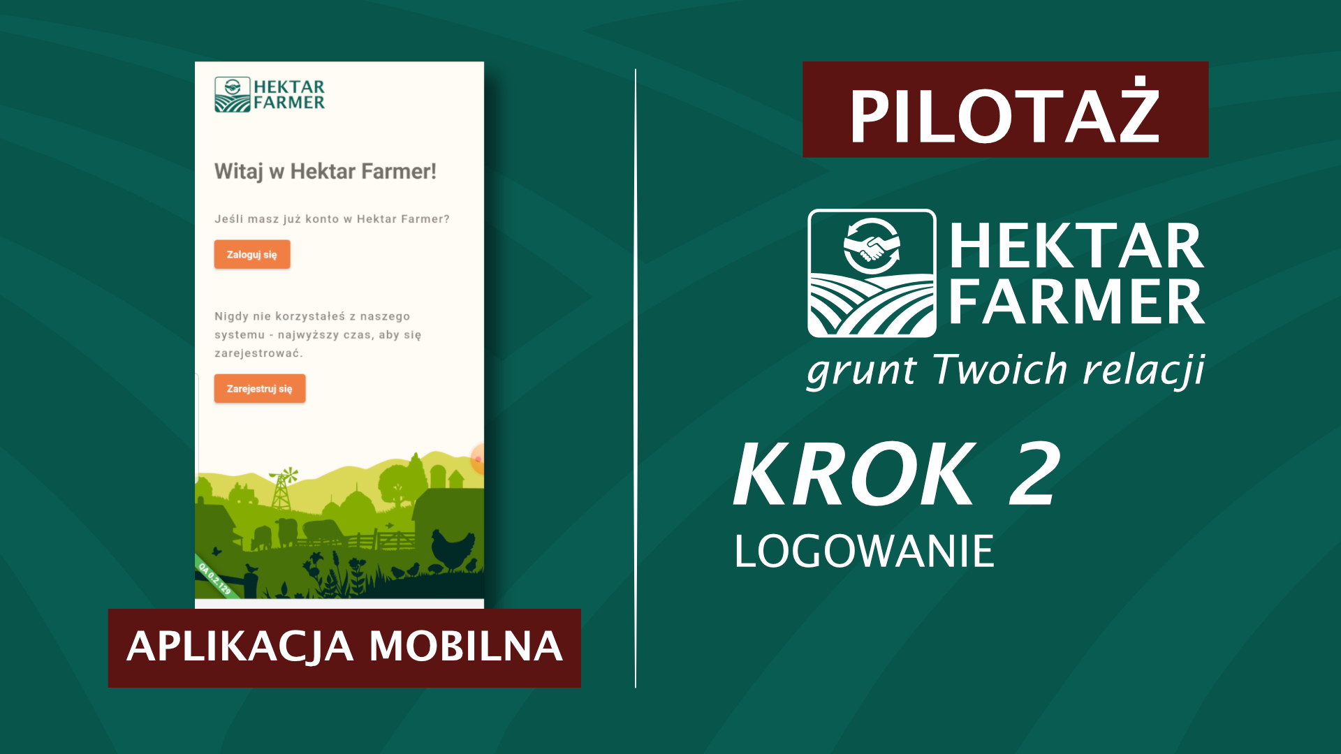 Samouczek - Aplikacja mobilna - Krok 2