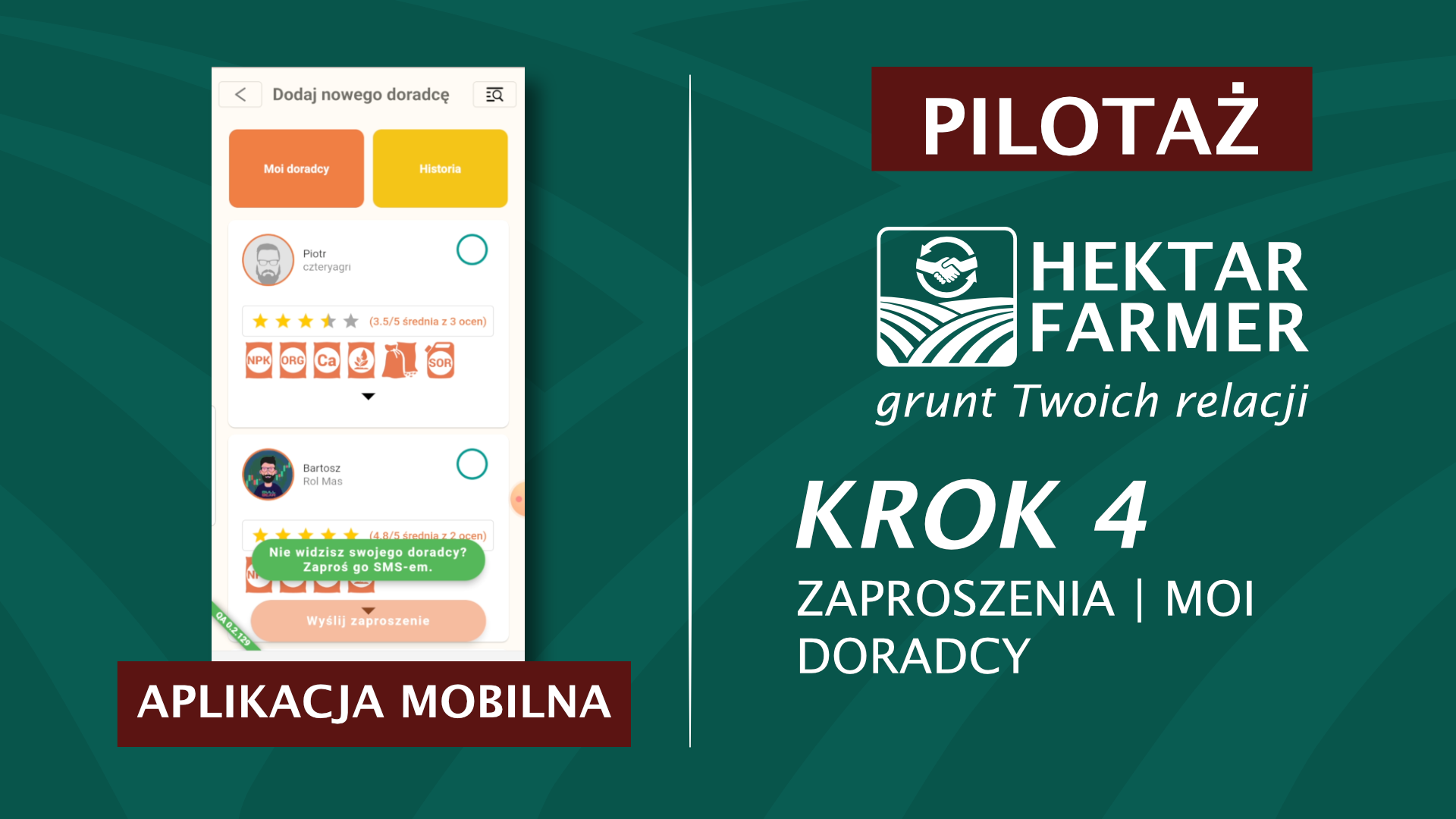 Samouczek - Aplikacja mobilna - Krok 4