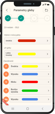 Asystent NPK - Krok 1 - Określ parametry swojego pola
